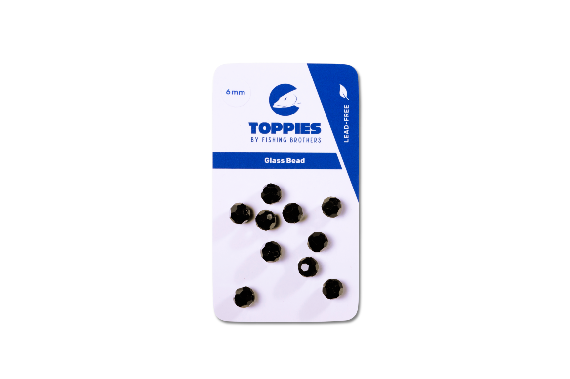 Toppies Glassperlen Pack Black