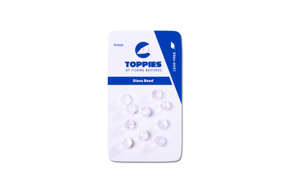 Toppies Glassperlen Pack Weiss
