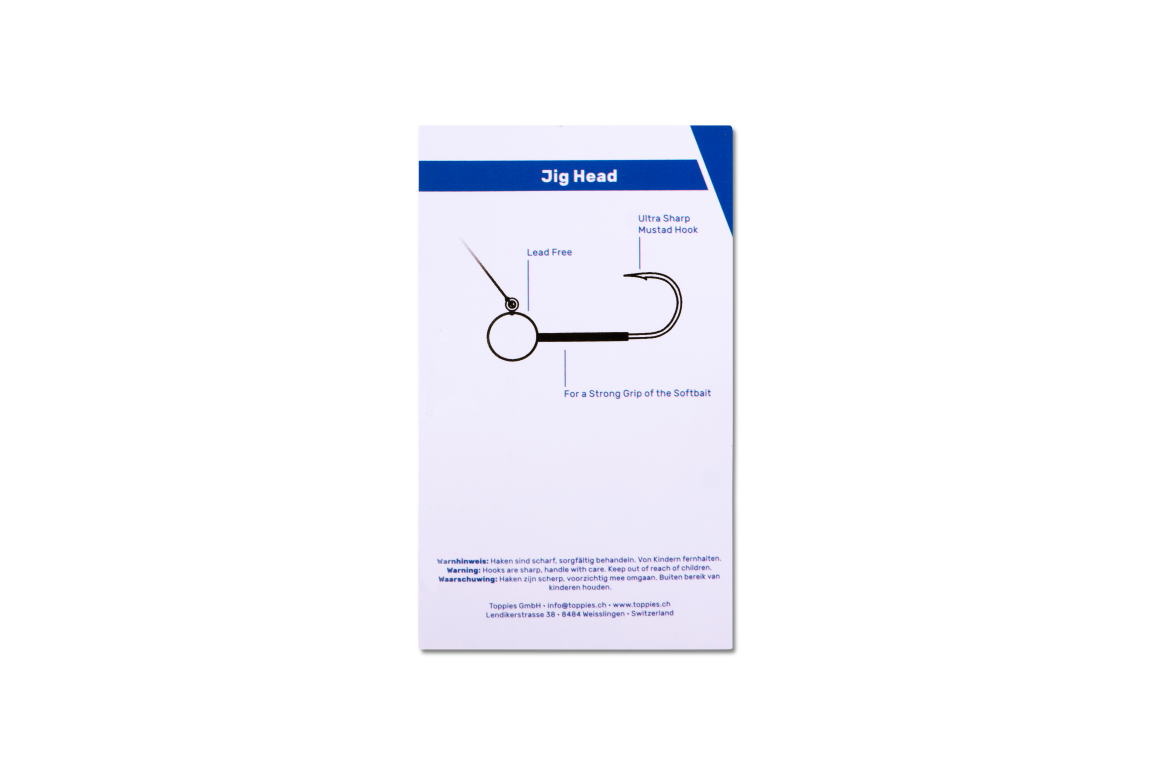 Tungsten Jighead Rund back