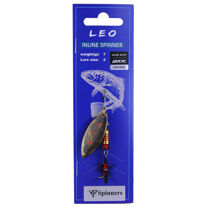 K.P Baits Spinner Leo mit Fliege