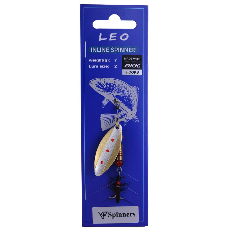 K.P Baits Spinner Leo mit Fliege