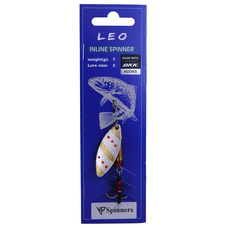 K.P Baits Spinner Leo mit Fliege