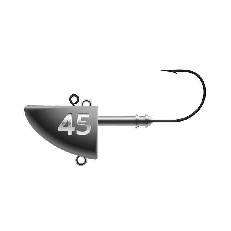 K.P Mustad Fish Head Vertikal Jig Kopf Fisch