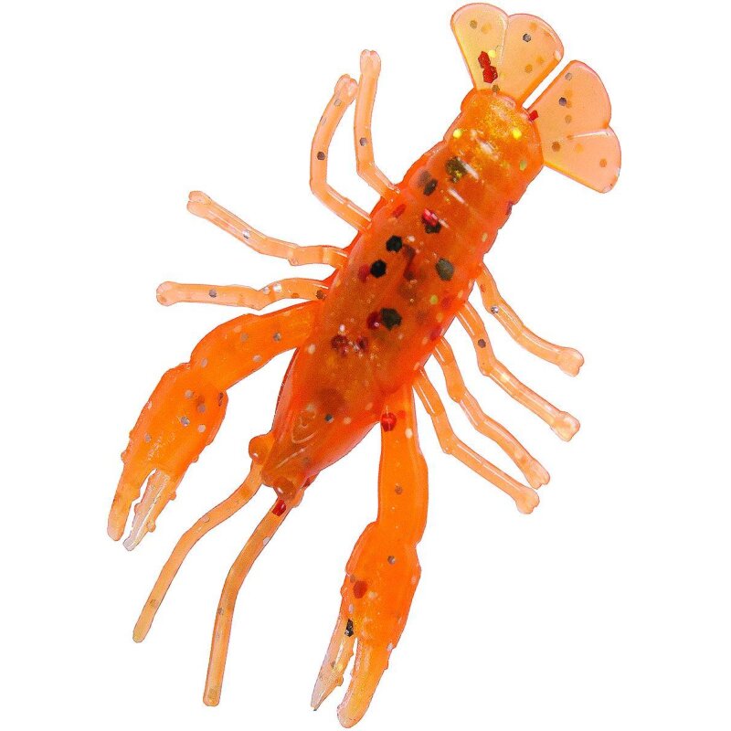 Relax Crawfish Micro Jig Gummifisch Krebs 1" 3,5 cm 6 Stück