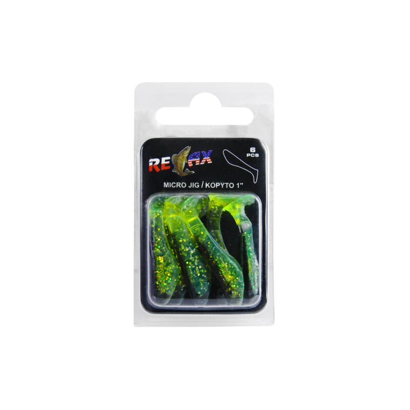 Relax Kopyto 1" 3,5 cm Barsch Forelle Döbel 6 Stück