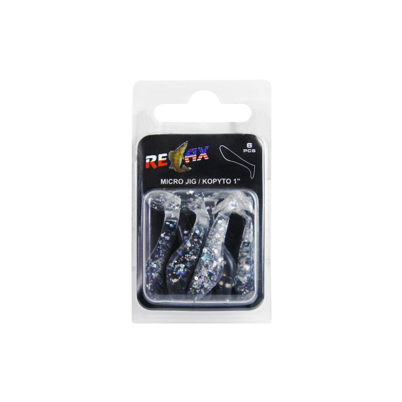 Relax Kopyto 1" 3,5 cm Barsch Forelle Döbel 6 Stück