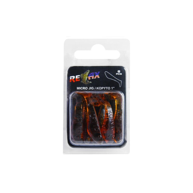 Relax Kopyto 1" 3,5 cm Barsch Forelle Döbel 6 Stück