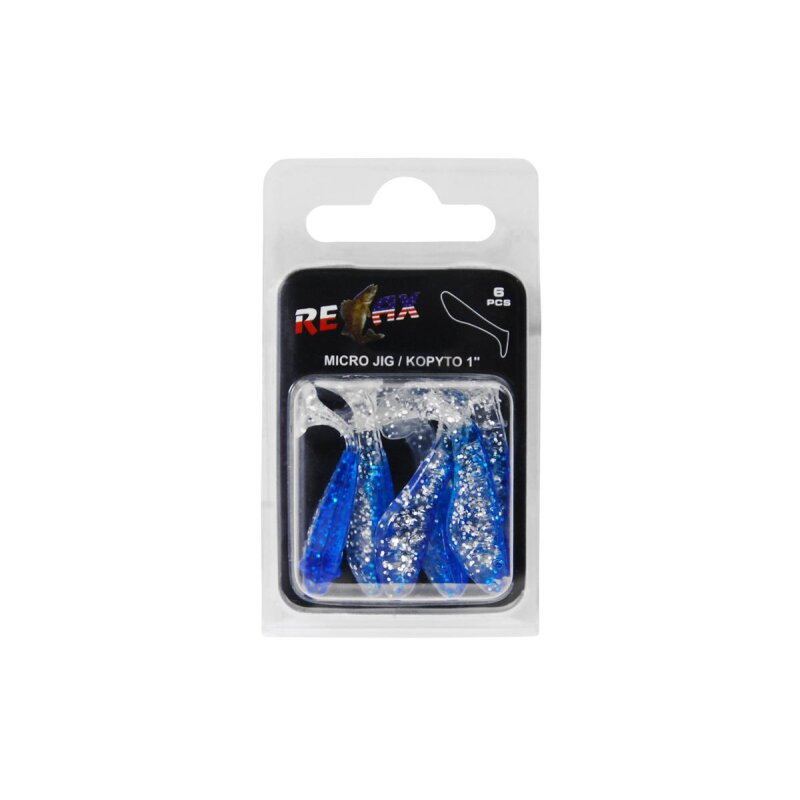 Relax Kopyto 1" 3,5 cm Barsch Forelle Döbel 6 Stück