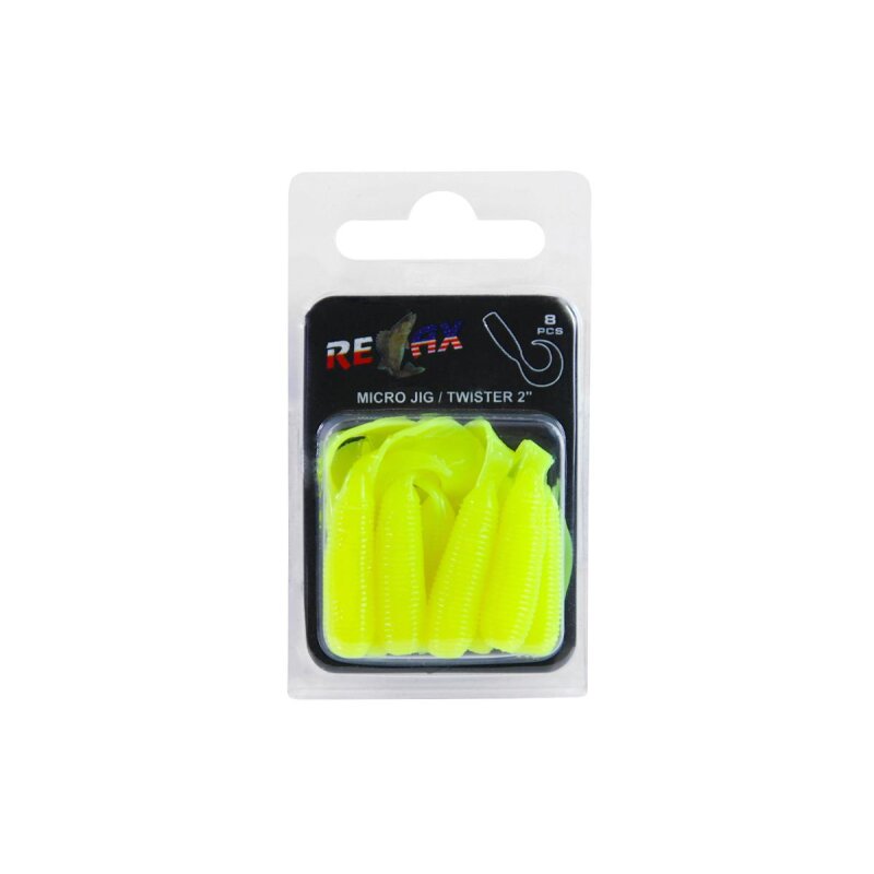 Relax Twister 2" 5 cm Barsch Forelle Döbel 8 Stück