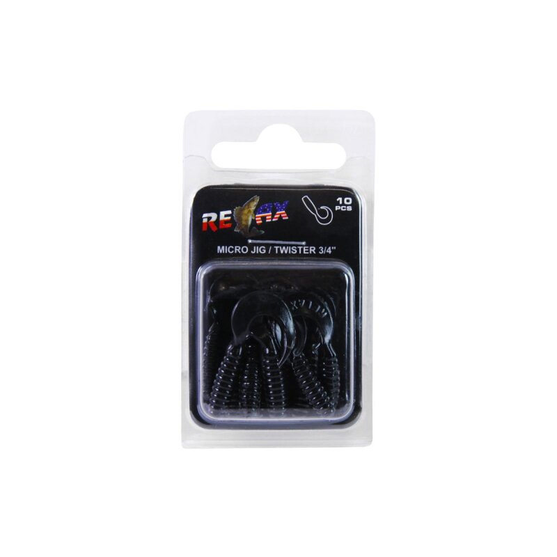Relax Twister 3/4" 2 cm Barsch Forelle 10 Stück