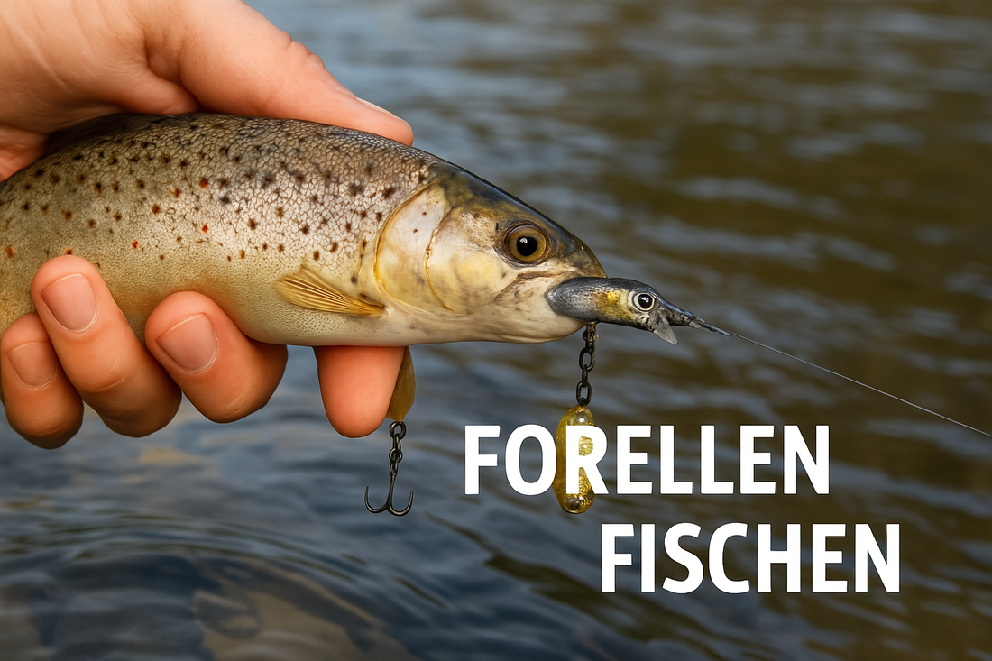 Forellen fischen in der Schweiz