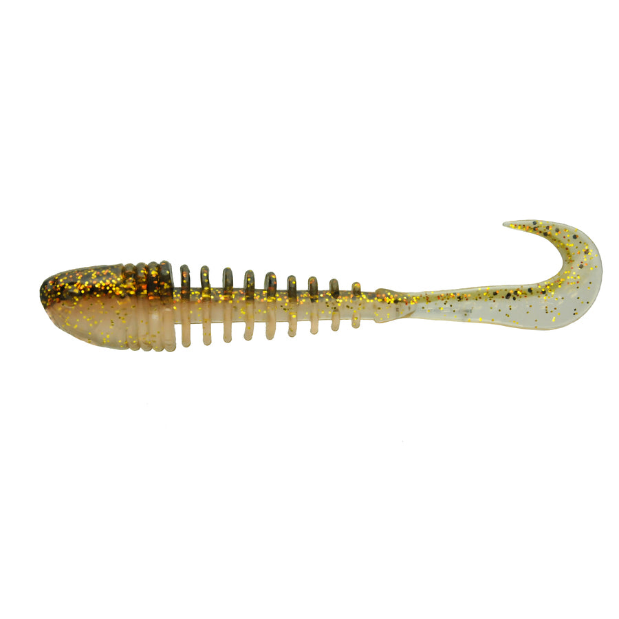 K.P Baits Skeleton Grub 4" Twister 24