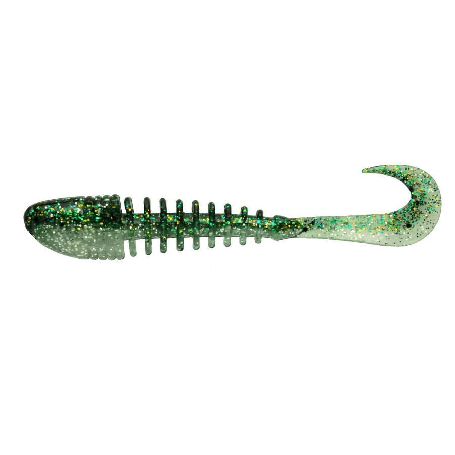 K.P Baits Skeleton Grub 4" Twister 25