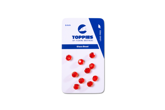 Toppies Glassperlen Pack Rot