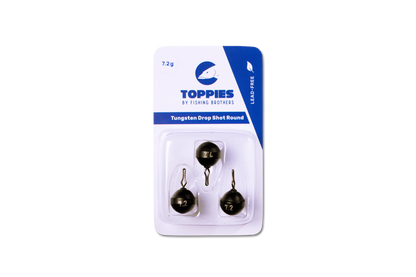 Tungsten Dropshot Rund matt black