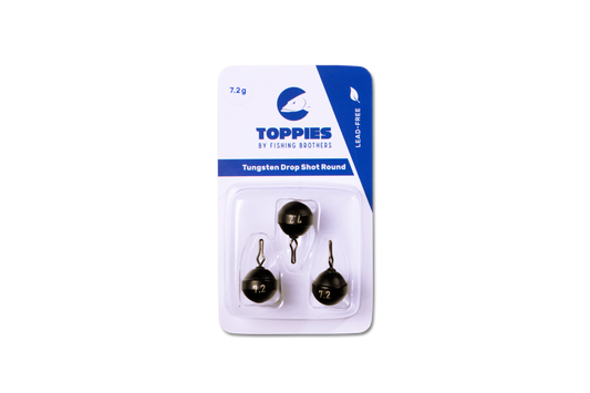 Tungsten Dropshot Rund matt black