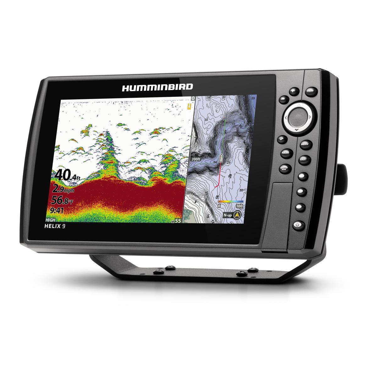 Humminbird Helix 9 MSI+ G4N Echolot front left