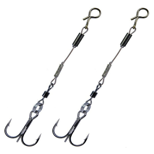 K.P Baits Stinger Drilling Angsthaken mit Wirbel 2 Stück