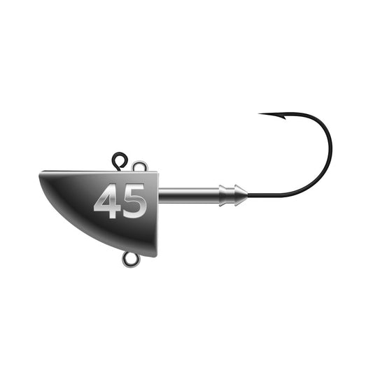 K.P Mustad Fish Head Vertikal Jig Kopf Fisch