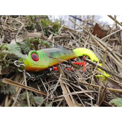 Major Fish Shallow Rig mit BKK Drillingen
