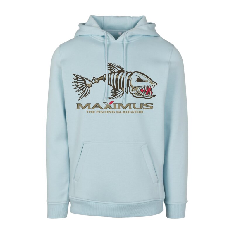 Maximus Angelhoodie Pullover Hoody mit Fisch Motiv