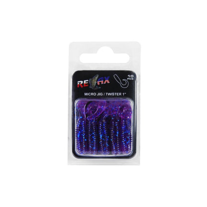 Relax Twister 1" 3,5 cm Barsch Forelle Döbel 10 Stück