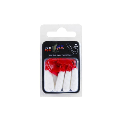 Relax Twister 2" 5 cm Barsch Forelle Döbel 8 Stück