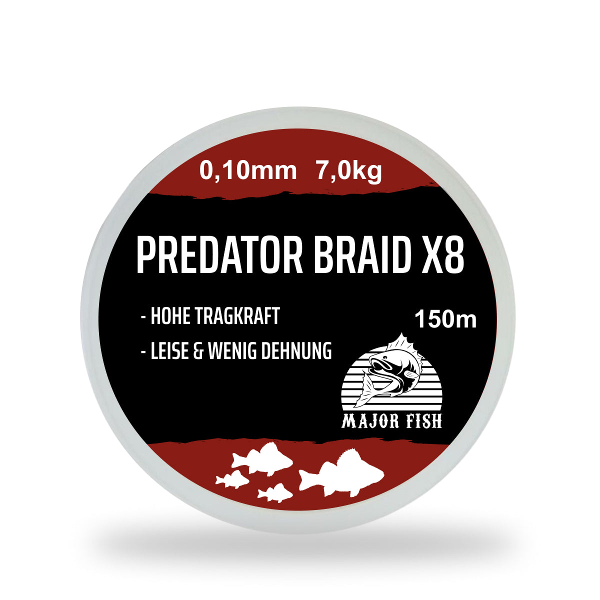 Major Fish Predator Braid 8-Fach geflochten 150m