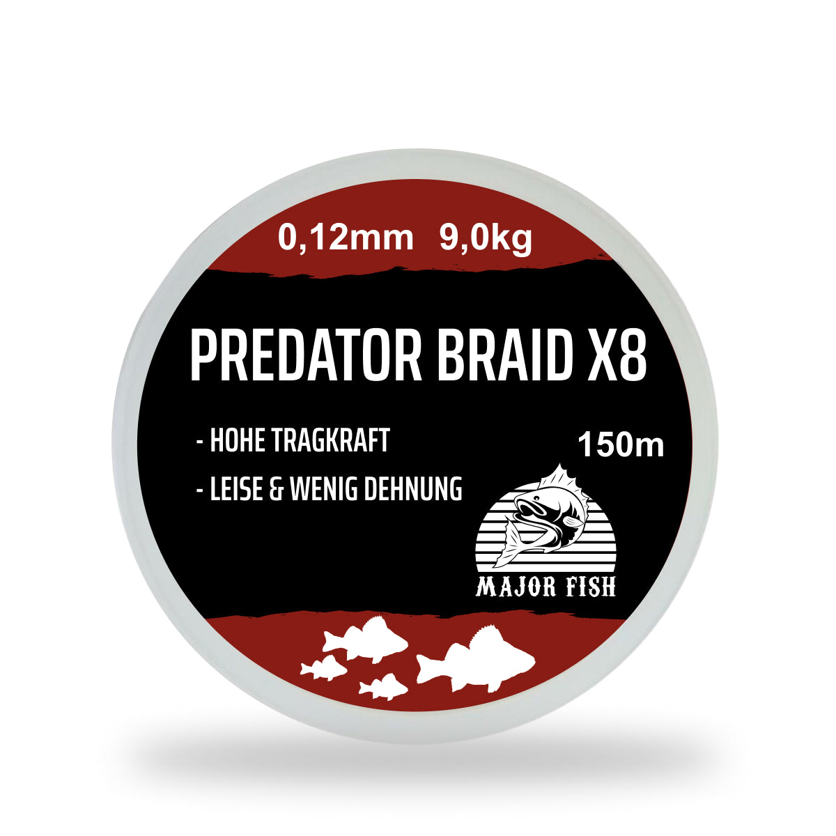 Major Fish Predator Braid 8-Fach geflochten 150m