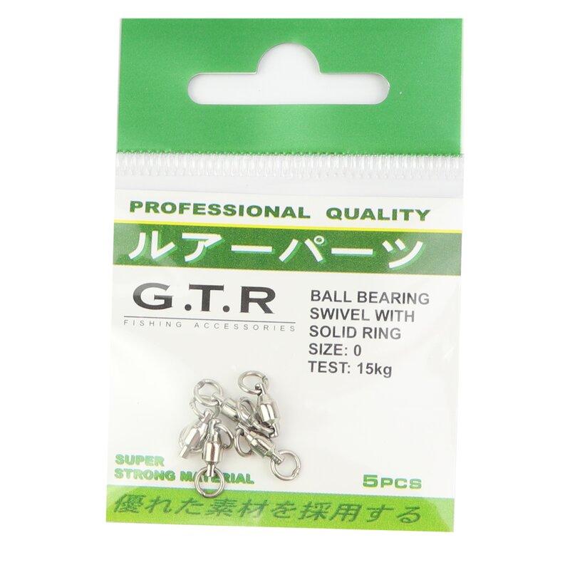 G.T.R Ball Bearing Swivel Wirbel mit Solid Ring