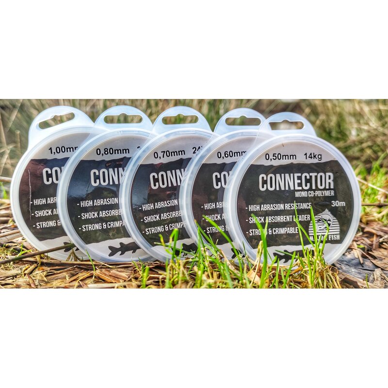 Major Fish Connector Hardmono Shockleader 30m