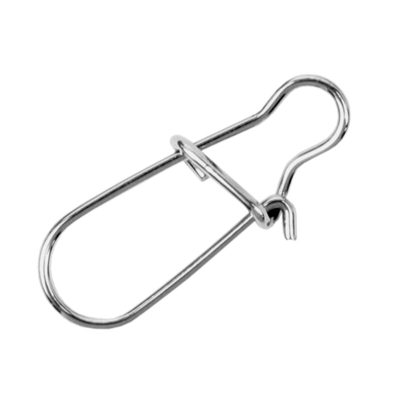 Major Fish Duo Lock Snap Edelstahl Stainless Steel single