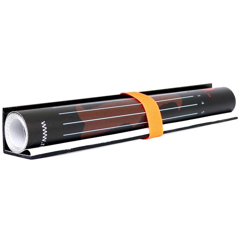 Major Fish Barsch Massband Perch Ruler 65cm x 20cm Scale mit Anschlag zu