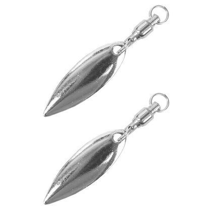 Major Fish Spinnerblatt Willow Blade Screw 2 Stück