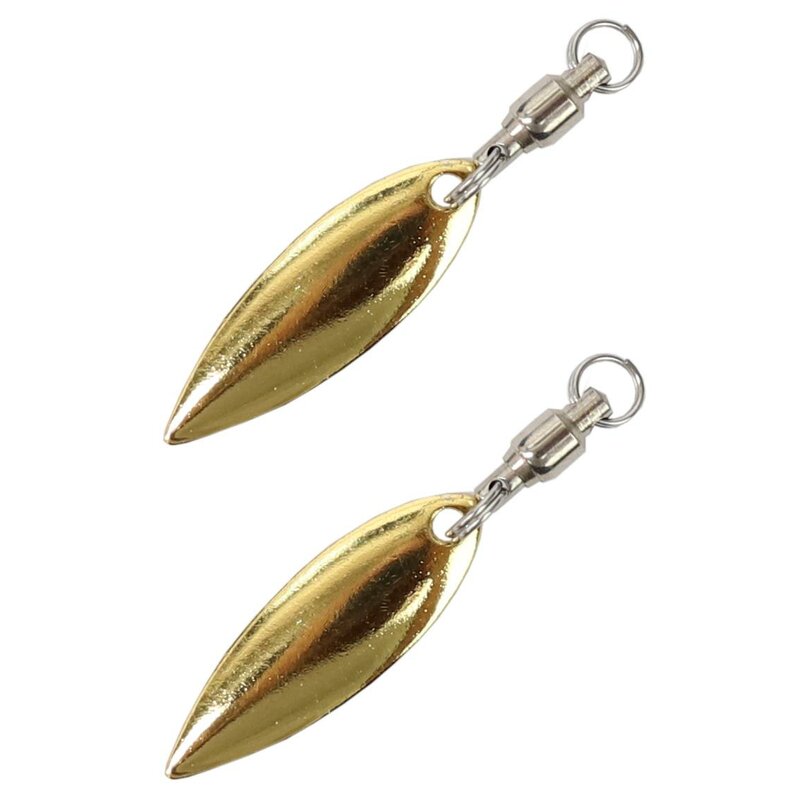 Major Fish Spinnerblatt Willow Blade Screw 2 Stück