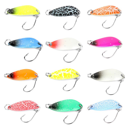 Major Fish Spoon Set Blinker Box 12 Stk. 2,5 Gramm